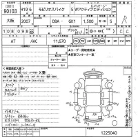 Honda SPIKE лот № 90103 оценка R  с аукциона в Японии 10