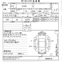 Daihatsu MIRA лот № 90194 оценка 3.5  с аукциона в Японии 10