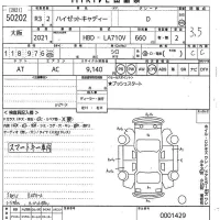 Daihatsu HIJET CADDIE лот № 50202 оценка 3.5  с аукциона в Японии 10