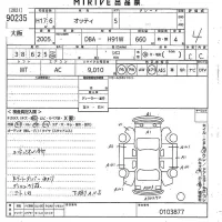 Nissan OTTI лот № 90235 оценка 4  с аукциона в Японии 10