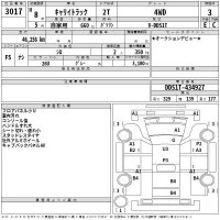 Suzuki CARRY TRUCK лот № 3017 оценка 3  с аукциона в Японии 2