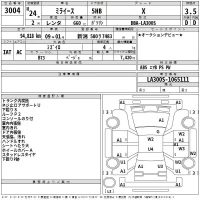 Daihatsu MIRA E S лот № 3004 оценка 3.5  с аукциона в Японии 2