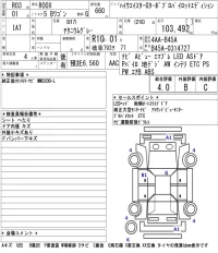 Nissan ROOX лот № 3007 оценка 4  с аукциона в Японии 5