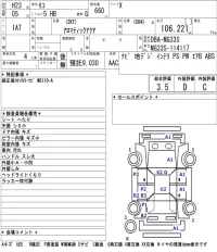 Nissan MOCO лот № 5509 оценка 3.5  с аукциона в Японии 5