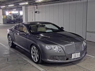 Bentley Continental  с аукциона в Японии