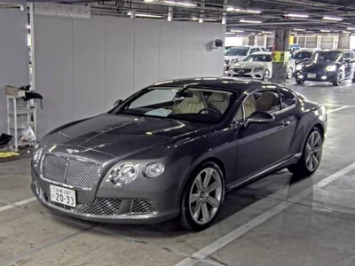 Bentley Continental  с аукциона в Японии