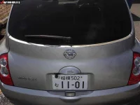 Nissan MARCH лот № 6073 оценка 3.5  с аукциона в Японии 9