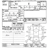 Nissan MOCO лот № 3032 оценка 3  с аукциона в Японии 10