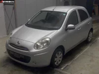 Nissan MARCH лот № 3045 оценка 3.5  с аукциона в Японии 2