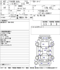 Honda N BOX лот № 4505 оценка 3.5  с аукциона в Японии 5