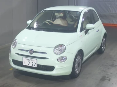 Fiat 500  с аукциона в Японии