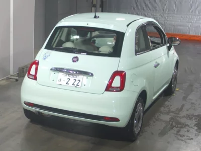 Fiat 500  с аукциона в Японии