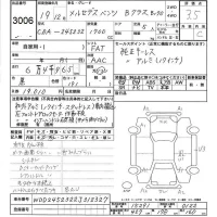Mercedes-Benz B CLASS лот № 3006 оценка 3.5  с аукциона в Японии 6