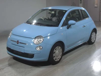 Fiat 500  с аукциона в Японии