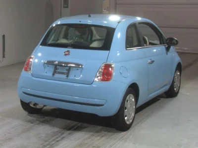 Fiat 500  с аукциона в Японии