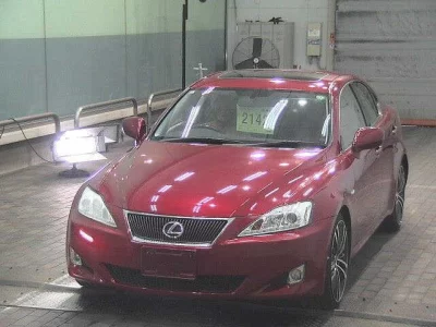 Lexus IS  с аукциона в Японии