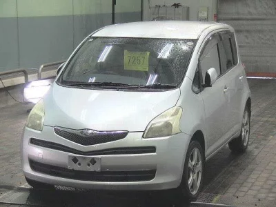 Toyota RACTIS  с аукциона в Японии