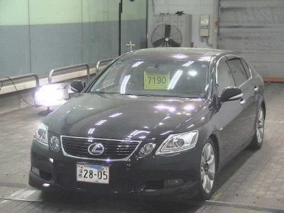 Lexus GS  с аукциона в Японии