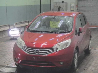 Nissan NOTE  с аукциона в Японии
