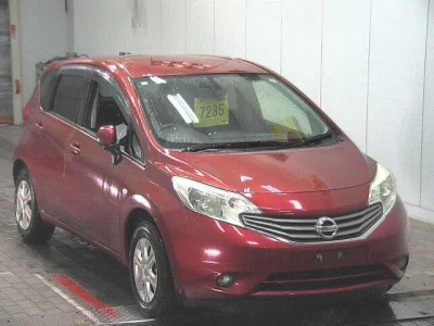 Nissan NOTE  с аукциона в Японии