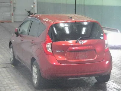 Nissan NOTE  с аукциона в Японии