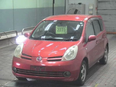 Nissan NOTE  с аукциона в Японии