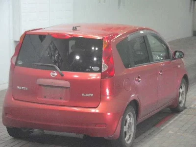 Nissan NOTE  с аукциона в Японии