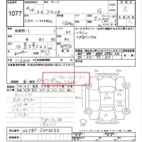 Toyota SIENTA лот № 1077 оценка R  с аукциона в Японии 6