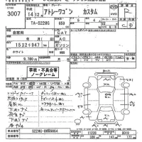 Daihatsu Atrai Wagon лот № 3007 оценка R  с аукциона в Японии 10