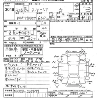 Suzuki SPACIA лот № 3049 оценка 3  с аукциона в Японии 10