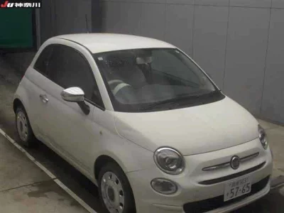 Fiat 500  с аукциона в Японии