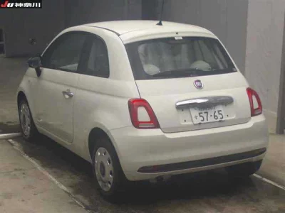Fiat 500  с аукциона в Японии