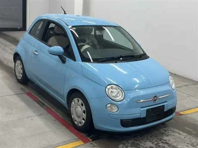Fiat 500  с аукциона в Японии