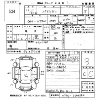 Mitsubishi PAJERO лот № 534 оценка 3  с аукциона в Японии 5
