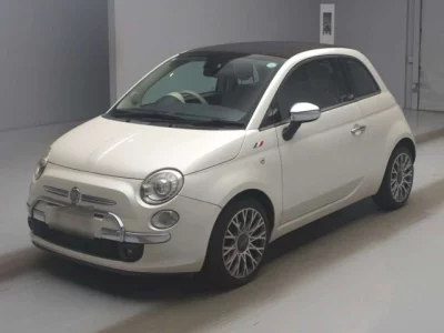 Fiat 500C  с аукциона в Японии