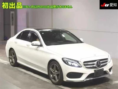 Mercedes-Benz C CLASS  с аукциона в Японии