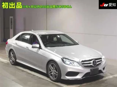Mercedes-Benz E CLASS  с аукциона в Японии