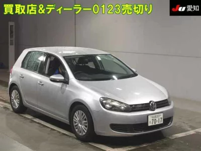 Volkswagen Golf  с аукциона в Японии