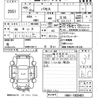 Honda VAMOS лот № 2051 оценка 3.5  с аукциона в Японии 6