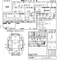 Honda N BOX лот № 265 оценка R  с аукциона в Японии 6