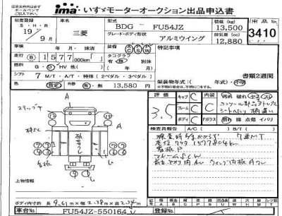 Mitsubishi FUSO TRUCK  с аукциона в Японии