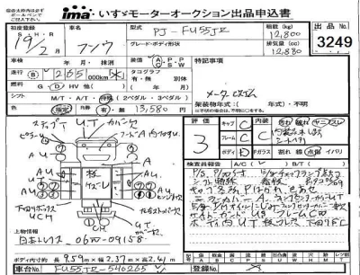 Mitsubishi FUSO TRUCK  с аукциона в Японии