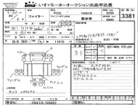 Mitsubishi FUSO FIGHTER лот № 3381 оценка 3.5  с аукциона в Японии 4