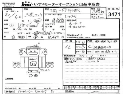 Mitsubishi FUSO TRUCK  с аукциона в Японии