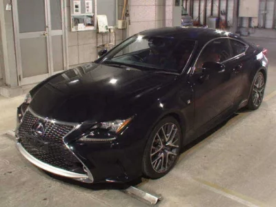 Lexus RC  с аукциона в Японии