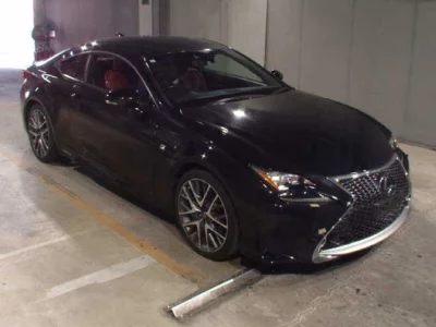 Lexus RC  с аукциона в Японии