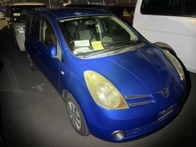 Nissan NOTE  с аукциона в Японии