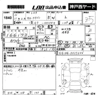 Toyota COROLLA TOURING WAGON лот № 1840 оценка 3.5  с аукциона в Японии 5