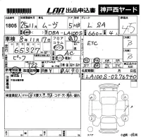 Daihatsu MOVE лот № 1805 оценка 4.5  с аукциона в Японии 5