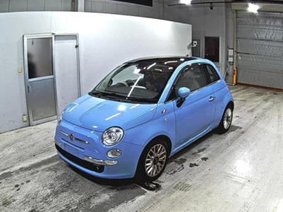 Fiat 500  с аукциона в Японии